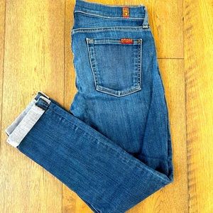 7 for all mankind skinny jeans